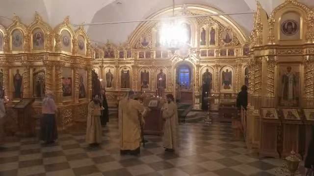 Неделя 30-я по Пятидесятнице, пред Рождеством Христовым, святых отец. Часы. Литургия смотреть онлайн