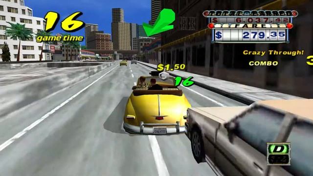 Crazy Taxi [Full Game | No Commentary] PC смотреть онлайн