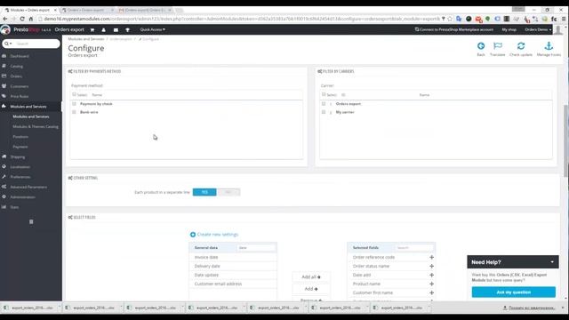 Prestashop Orders (CSV, Excel) Export Module смотреть онлайн