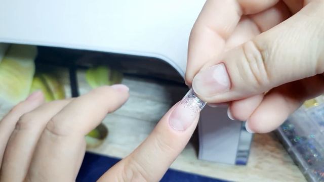 Наращивание ногтей на верхние формы. смотреть онлайн