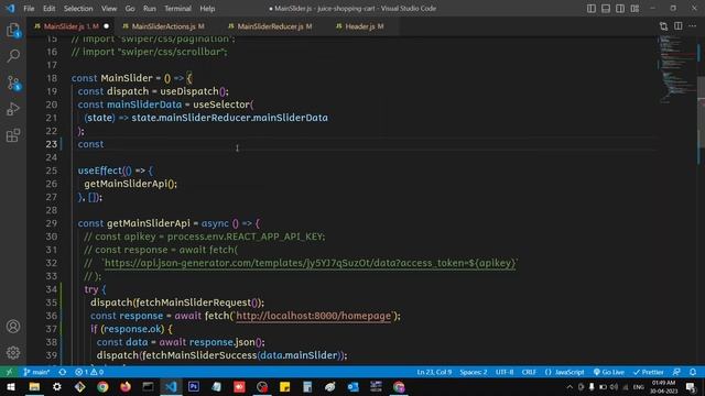Add Loading on Swiper Slider Section | Redux Shopping Cart | Part 49 смотреть онлайн