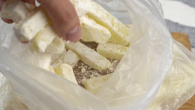 Хрустящая картошка фри с сырным соусом смотреть онлайн