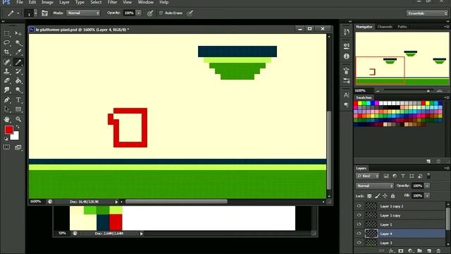 Pixel art - Photoshop for games ( easy ) смотреть онлайн
