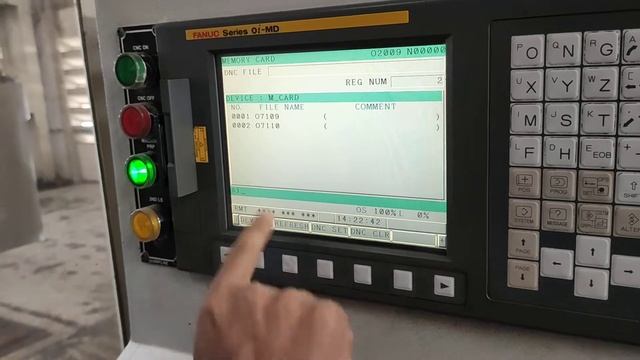 How to Run program by Memory card in DNC mode in Fanuc Controller ? смотреть онлайн