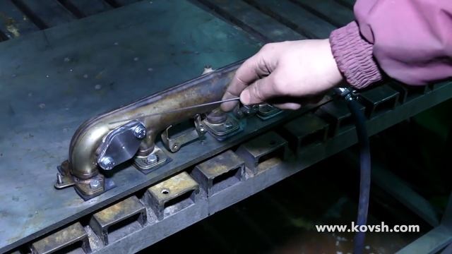 Восстановление герметичности выпускного коллектора на Volkswagen Touareg 4.9TD смотреть онлайн