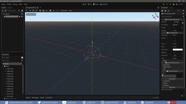 How to make a pixel-art heart animation in Blender [2.93] (+Godot animation) смотреть онлайн