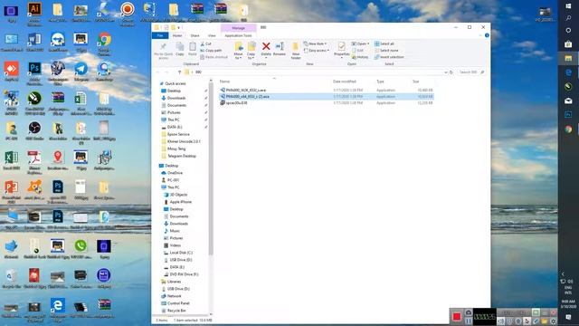 របៀបដាកdriver Print Epson PM-A890 / How to set driver Epson PM-A890 / Window 10 , 64bit смотреть онлайн