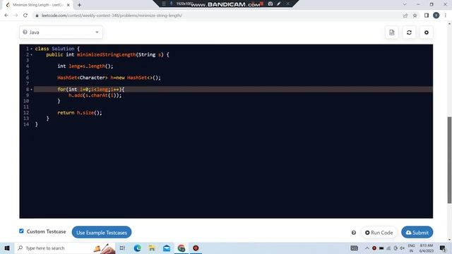 6462. Minimize String Length | Leetcode Weekly Contest 348 | Solution Code. смотреть онлайн