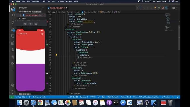 FLUTTER UI 03 MyTsel - Design by Muhammad Najib (Tutorial Flutter Bahasa Indonesia) смотреть онлайн