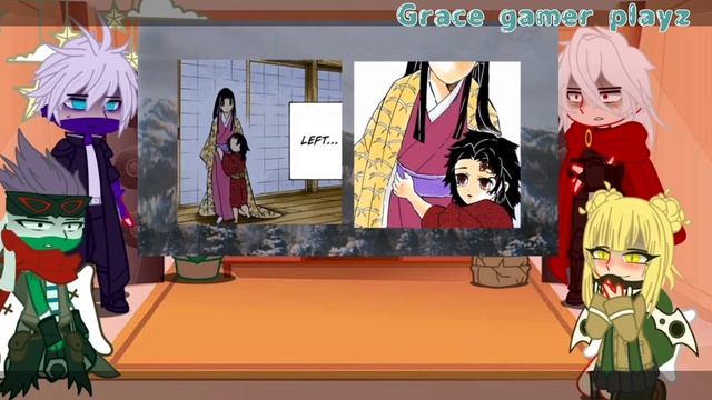 Villain React To Yoriichi Tsugikuni || MHA/BNHA || Grace Gamer Playz