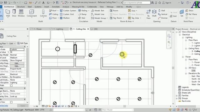 Revit Electrical For Beginner - Complete House Project смотреть онлайн