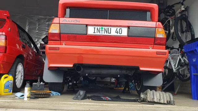 1981 Audi Ur Quattro exhaust sound смотреть онлайн