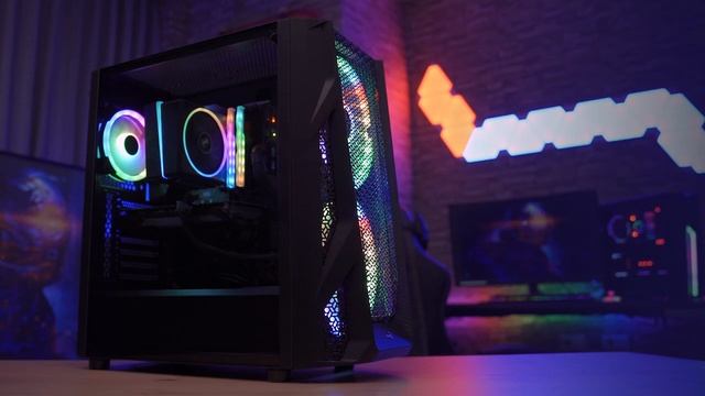 AeroCool AirHawk Mid Tower Gaming Case Promo Video смотреть онлайн