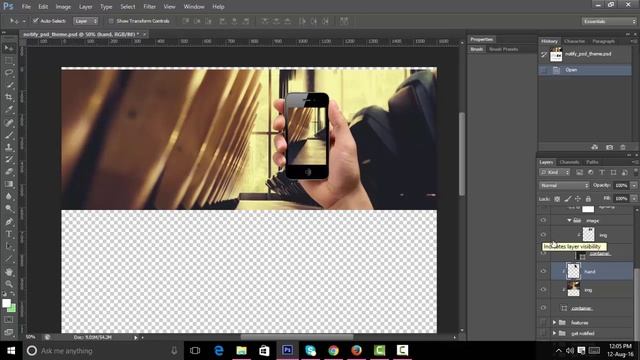 How to get png or jpeg file from psd Photoshop | How to Make a Transparent PNG смотреть онлайн