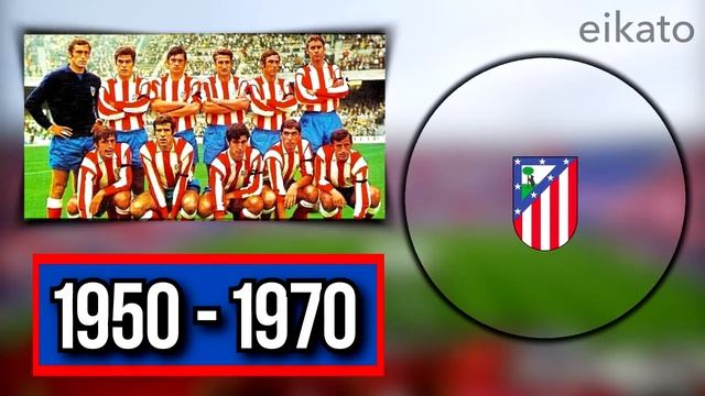 ⚽ История (Эволюция) Логотипа Футбольного Клуба Атлетико Мадрид | Все Эмблемы Атлетико Мадрид ⚽ смотреть онлайн