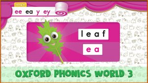 Long | ea | Oxford Phonics World 3 - Long Vowels. #23