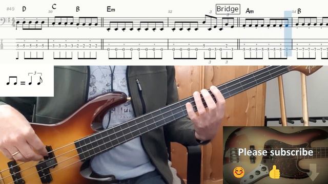 Alannah Myles Black Velvet. Bass Cover Tabs Score Notation Chords Transcription смотреть онлайн