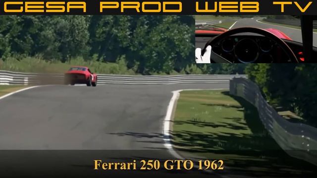 Voiture d'exception dans GTS, la Ferrari 250 GTO 1962 смотреть онлайн