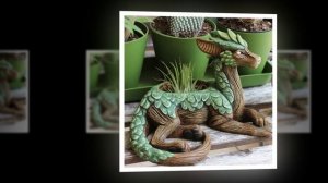 Поделки из цемента.