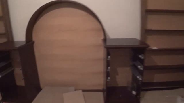 Мебель в кабинет. Распаковка. Сборка.