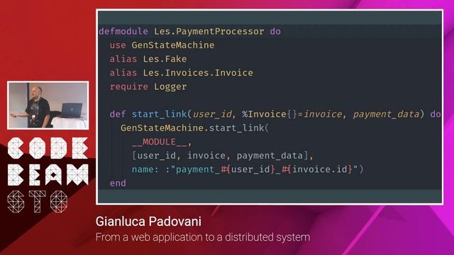 Gianluca Padovani - From a web application to a distributed system - Code BEAM STO смотреть онлайн