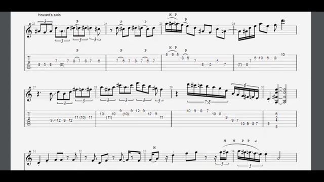 Recado Bossa Nova - Howard Roberts (Jazz guitar transcription) смотреть онлайн
