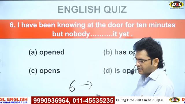 English Quiz | English Grammar SSC | Fill in the Blanks | English Grammar Revision by Dharmendra Si смотреть онлайн