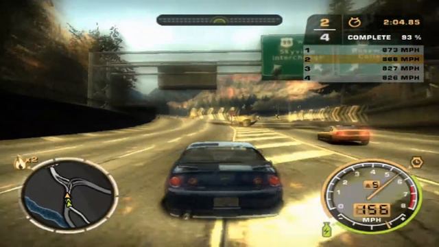 NFS MW 2005 CAMPANHA COMPLETA - PC 1080p - Blacklist 11 смотреть онлайн