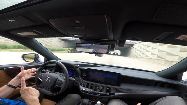 Lexus LS 500h Teammate Autonomous Driving Demo смотреть онлайн