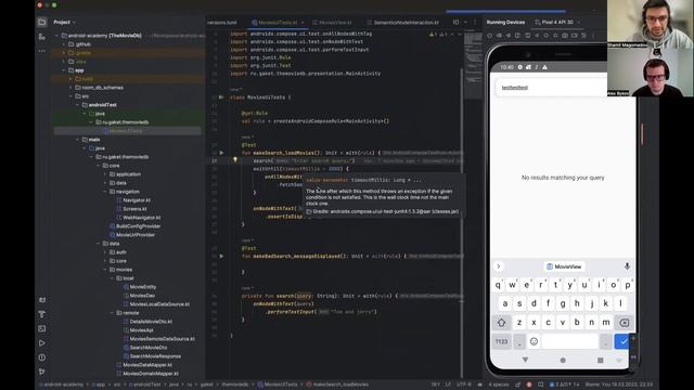 AA Jetpack Compose #5: UI Testing. Practice. смотреть онлайн