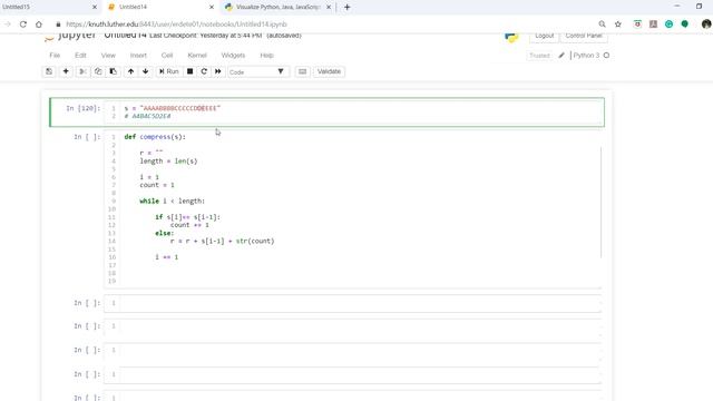 Python String Compression смотреть онлайн