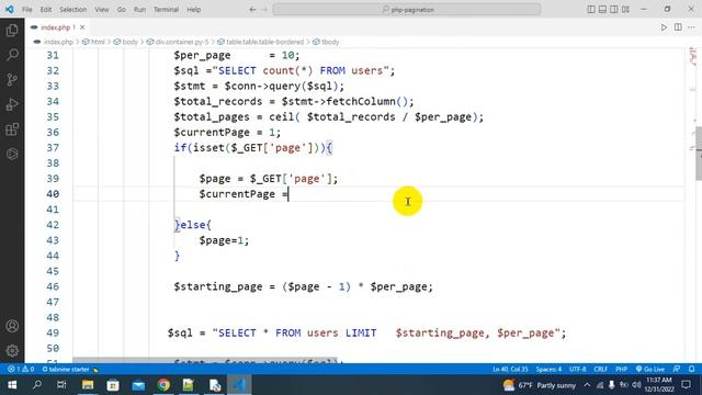 Class-31-PHP Pagination смотреть онлайн