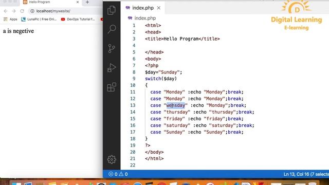 14 PHP switch Statement | Online Training Download app from below link смотреть онлайн