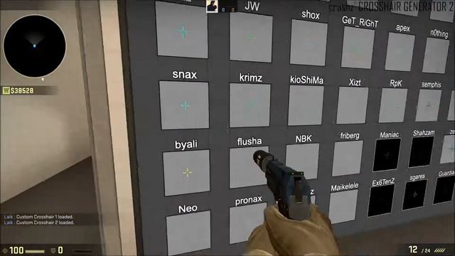Как поставить классный прицел в cs:go смотреть онлайн