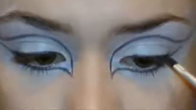 The Ice Queen makeup tutorial Макияж снежная королева смотреть онлайн