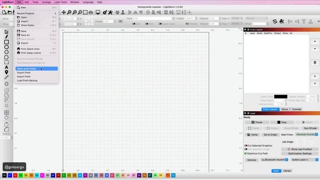 How to Reset Lightburn to Factory or Default Settings смотреть онлайн