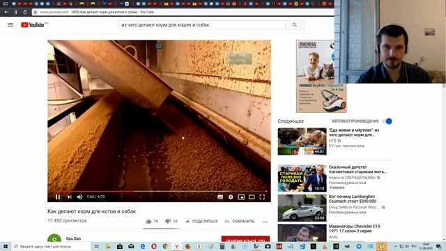 Из чего делают корм для кошек и собак ? смотреть онлайн