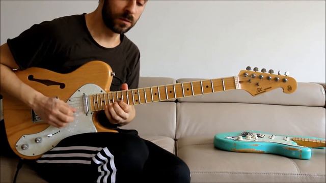 SX Thinline Telecaster Demo - Fusion Playing смотреть онлайн
