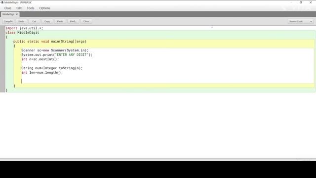 Java Program To Find Middle Digit Of Number | | Easiest Code.?️? смотреть онлайн