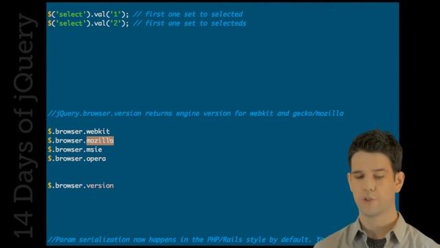 Day 13 - jQuery 1.4 Release - The New Hotness #6 смотреть онлайн