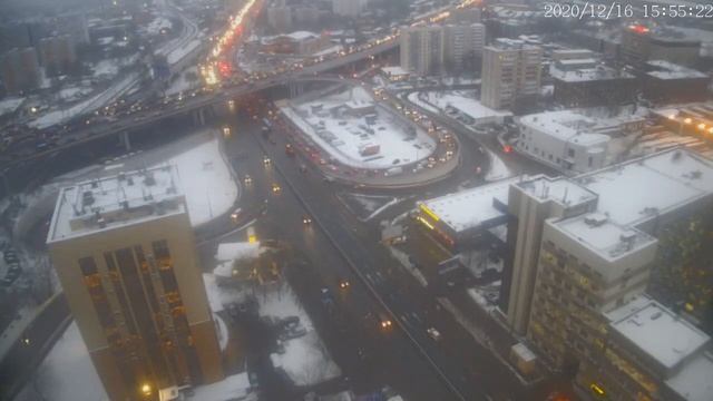 Москва - Нижегородская улица - веб камера 16.12.2020, 12:56