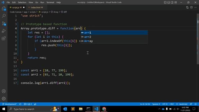 JavaScript Function To Find Matching Values In Two Arrays ! смотреть онлайн