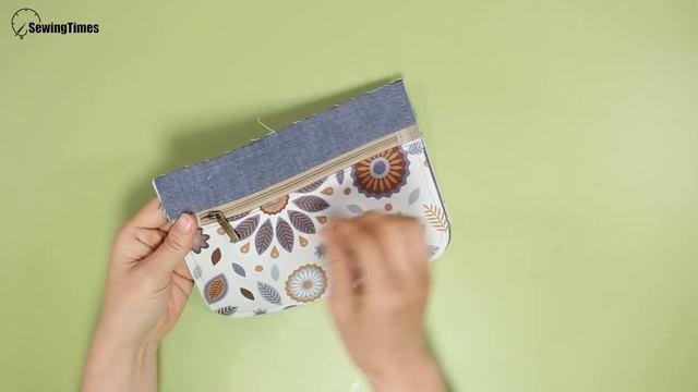 DIY BELT POUCH BAG | Easy Waist Bag Fanny Pack Tutorial [sewingtimes] смотреть онлайн