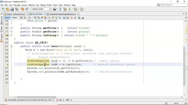 Understanding DoubleSupplier implemented using a method reference. (enthuware.ocpjp.v8.2.1813 смотреть онлайн
