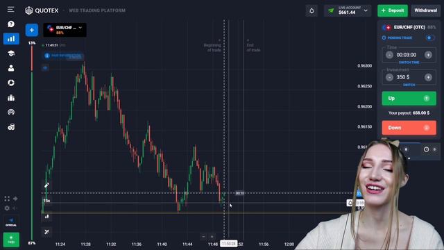 QUOTEX TRADING OTC | 15 SECOND STRATEGY FOR BINARY OPTIONS смотреть онлайн