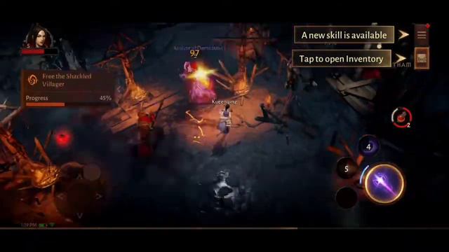 Diablo Immortal Mobile IOS/ANDROID Gameplay ( no auto mmorpg ) смотреть онлайн