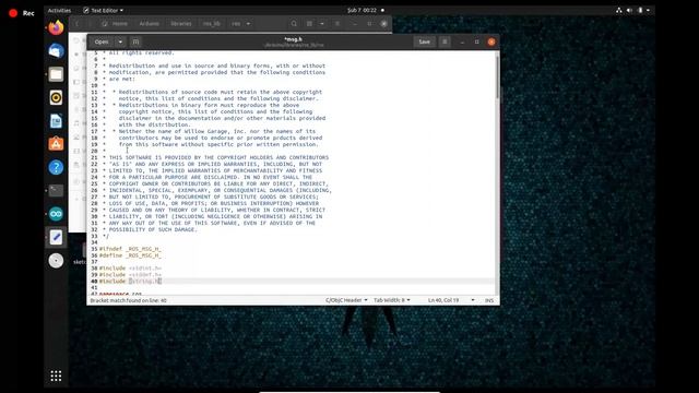 Arduino Rosserial Error Solution (#include -cstring-) смотреть онлайн
