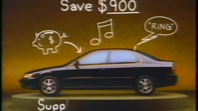 (USA) 1995 Honda Accord Commercial 06 смотреть онлайн