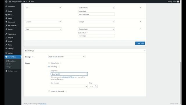 Air WP Sync - Airtable to WordPress: How to Set up the Sync Settings and Triggers смотреть онлайн