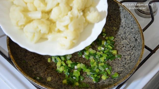 Как Вкусно Приготовить Цветную Капусту  Gulkaromdan Mazali Taom Tayyorlash.